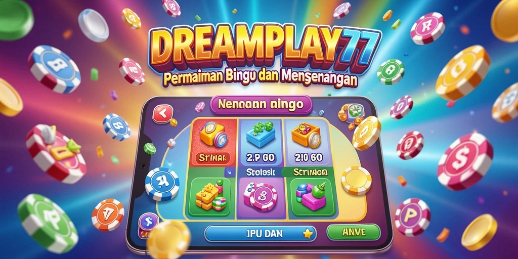 Tampilan gameplay utama dari game Bingo DREAMPLAY77 yang mengasyikkan.