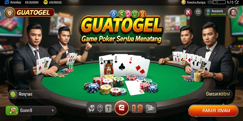 Tampilan visual gameplay GUATOGEL yang menarik dan mendebarkan.