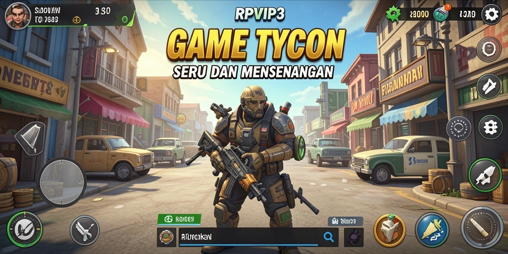 Tampilan gameplay RPVIP3 yang menarik dan adiktif.